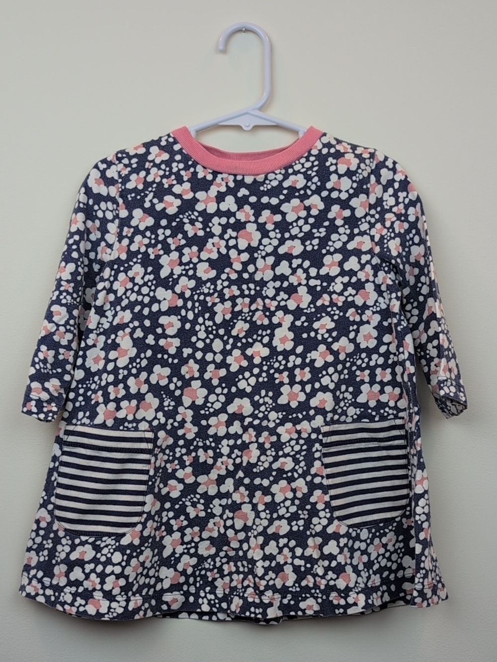 Mini Boden Floral Print Tunic 3-4T GUC